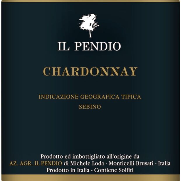 Il Pendio Sebino Chardonnay IGT Etichetta Nera