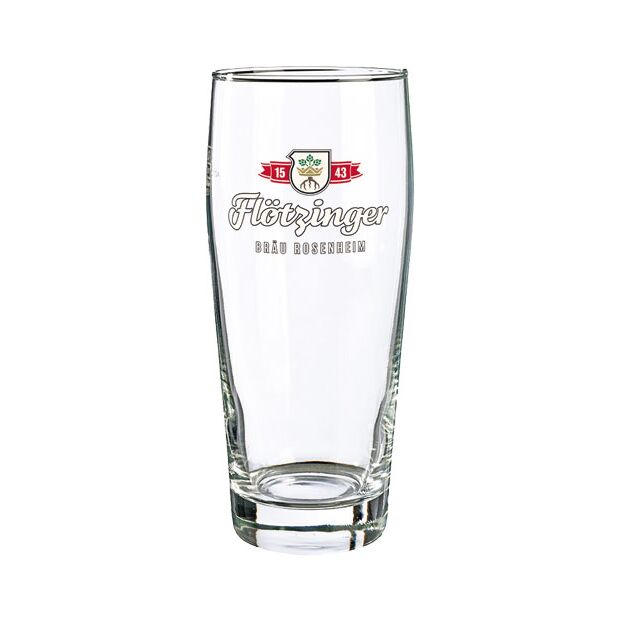 Flötzinger 0,50l Willibecher Bierglas