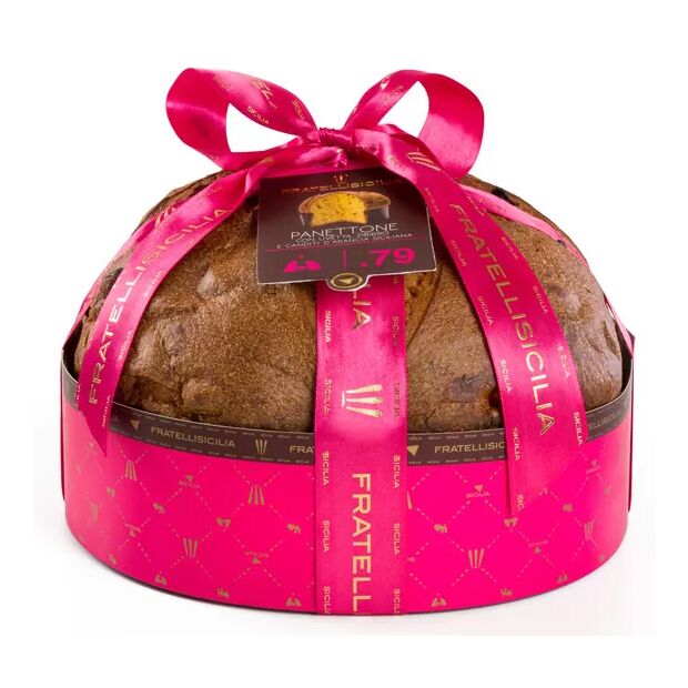 Fratellisicilia Panettone Tradizionale (Uvetta, Zibibbo, Arancia)