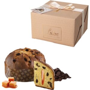 Loison Panettone NeroSale Schokolade und Gesalzenes Karamell