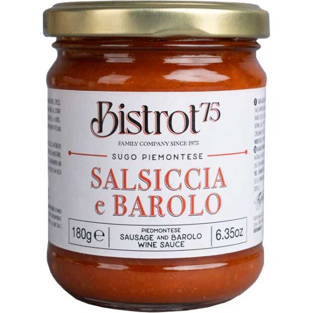 Bistrot 75 Sugo alla Salsiccia e Vino Barolo