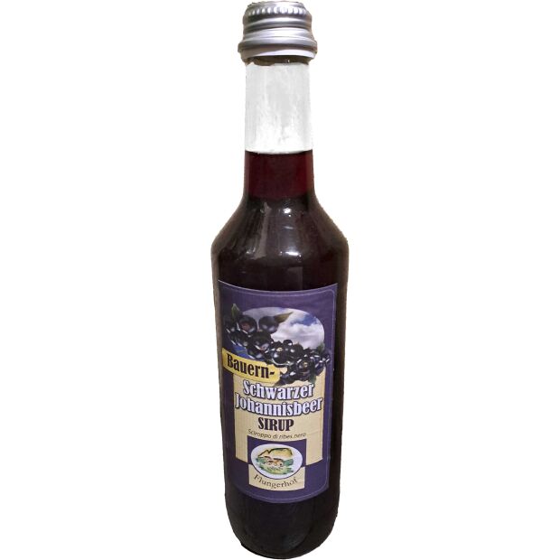 Flungerhof Johannisbeer Sirup Schwarz