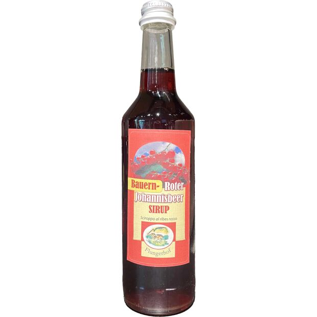 Flungerhof Johannisbeer Sirup Rot