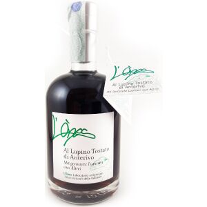 LOnes Grappa mit Geröstete Lupinen aus Altrei