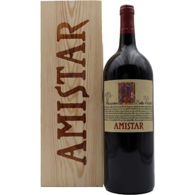 Peter Sölva Amistar Cuvée Rosso con Cassa di Legno