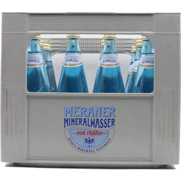 Meraner Acqua Minerale 12x0,75l Frizzante Vuoto a Rendere