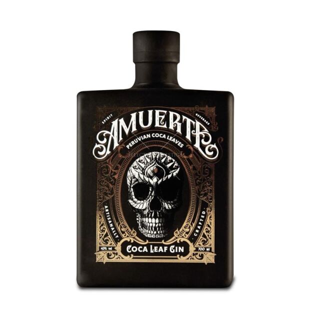 Amuerte Gin Black Coca Leaf