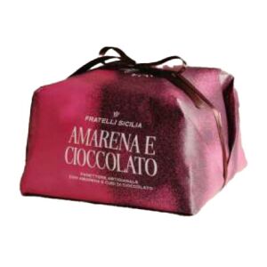 Fratellisicilia Panettone Amarena und Schokoladest&uuml;cke