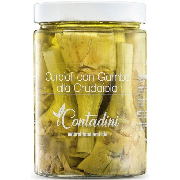 iContadini Carciofi con Gambo alla Crudaiola