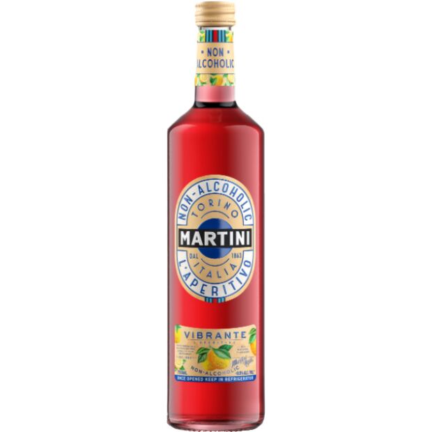 Martini Vibrante rosso analcolico