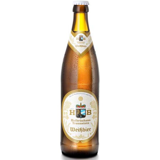 HB Traunstein 20x0,5l Weißbier Vuoto da Rendere