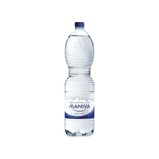 Maniva 1,5l Mineralwasser mit Kohlensäure PET