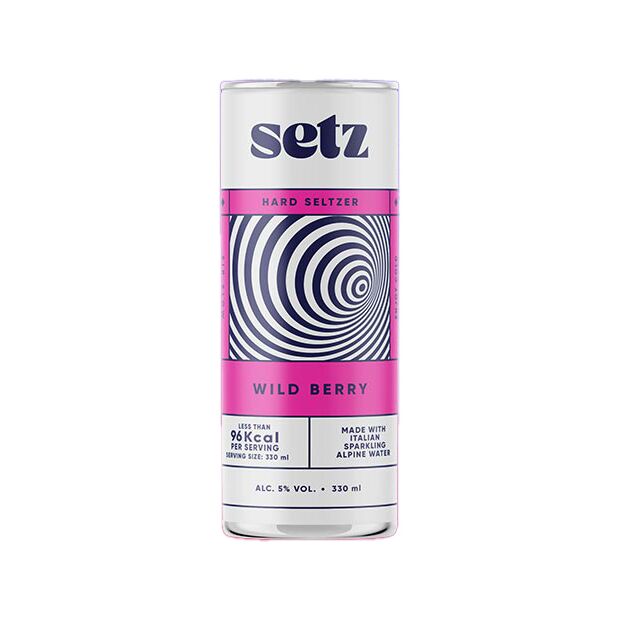 Setz Hard Seltzer Waldbeeren