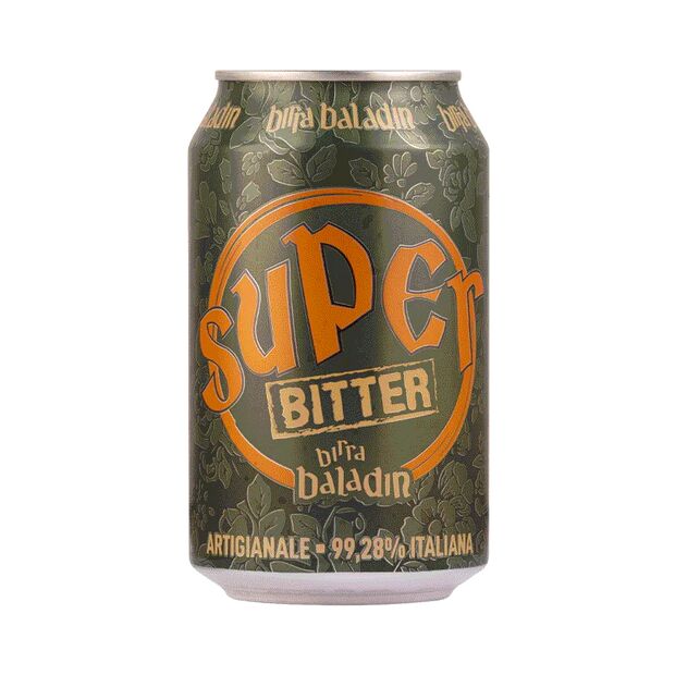 Baladin SUPER BITTER Belgian strong Amber Ale Bier Dose