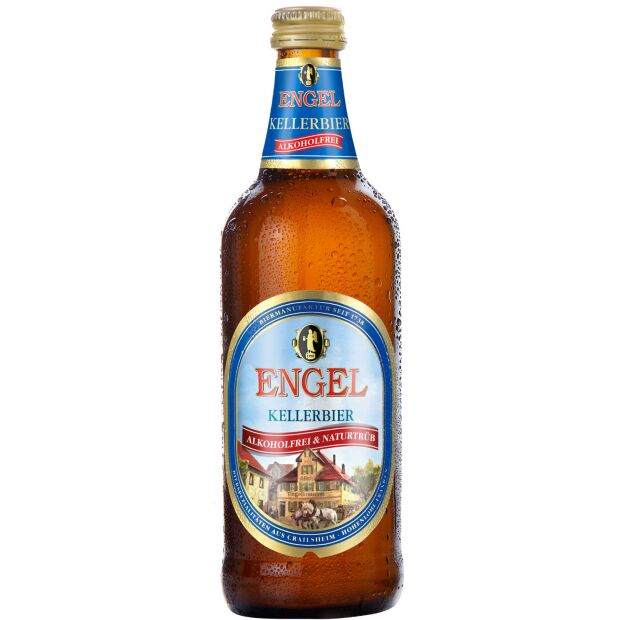 Engel 15x0,5l Kellerbier Senza Alccol Vuoto a Rendere