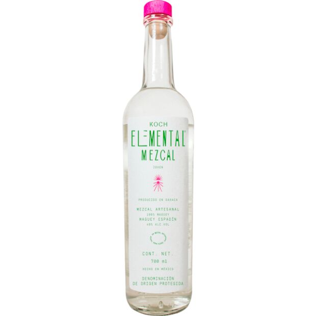 Koch Mezcal El Elemental Espadin Blanco